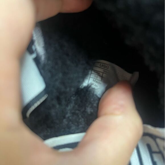 UGG Fluff Yeah Slide Sandal in Black 10 - Picture 12 of 12